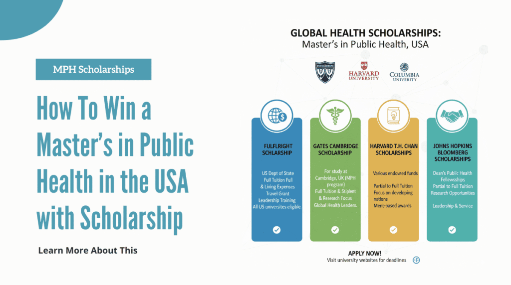 Master's in Public Health in the USA with Scholarship