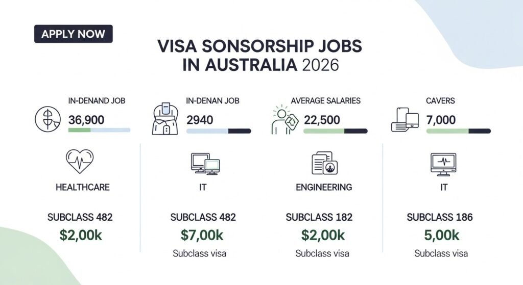Visa sponsorship jobs in Australia 2026