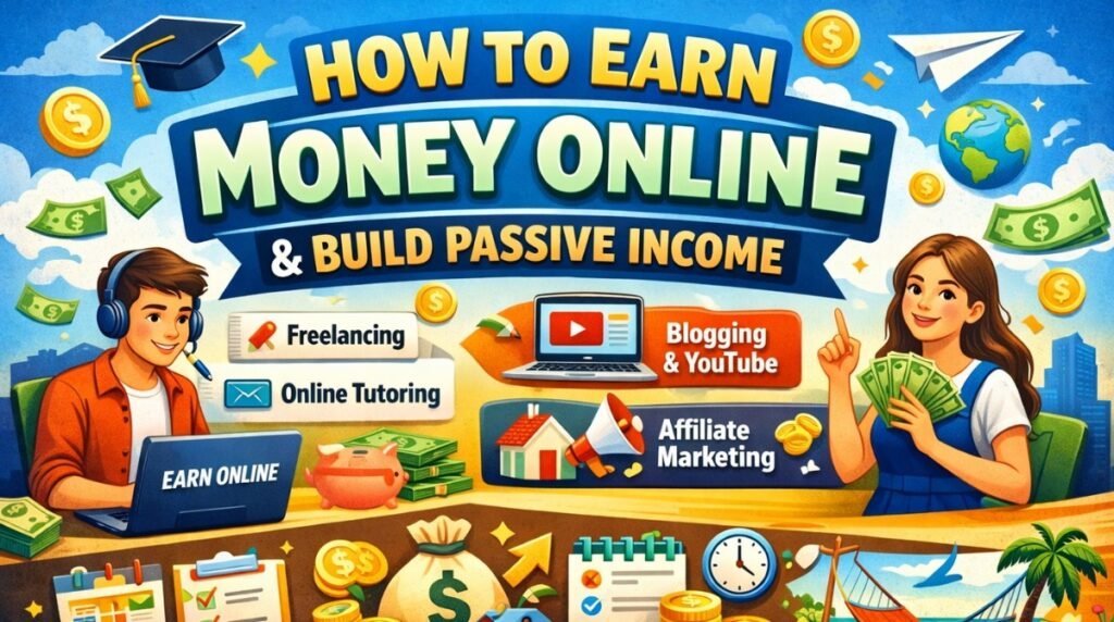 how to earn money online for students