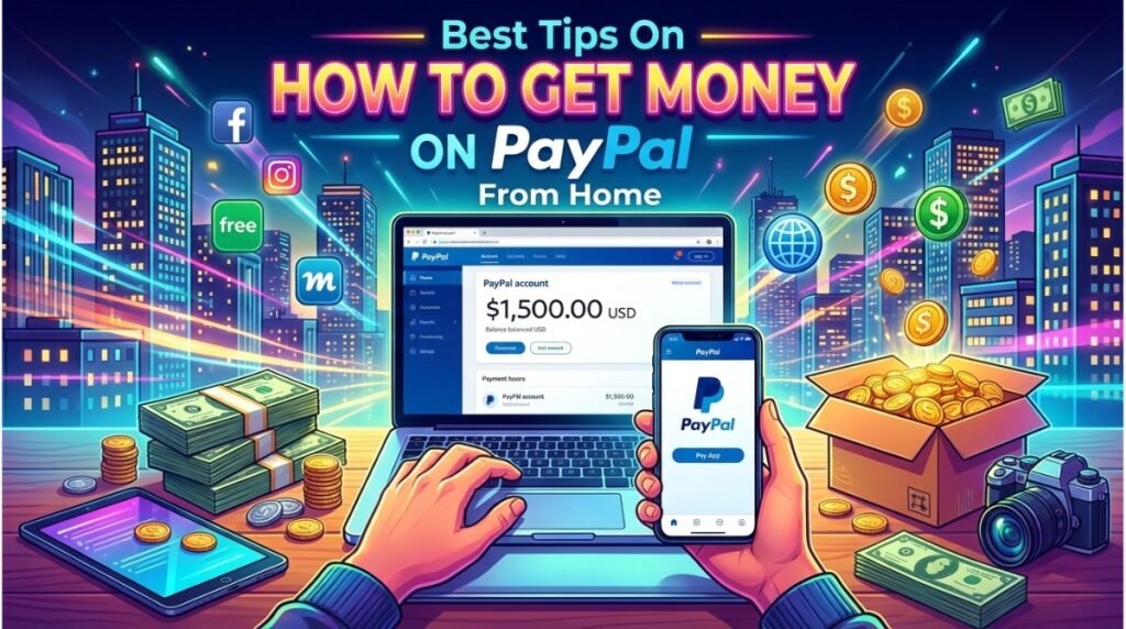 how to get money on paypal
