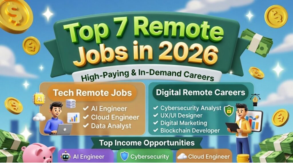 Top 7 Remote Jobs