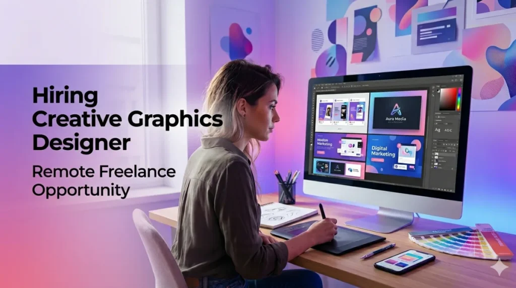 Hiring Creative Graphics Designer