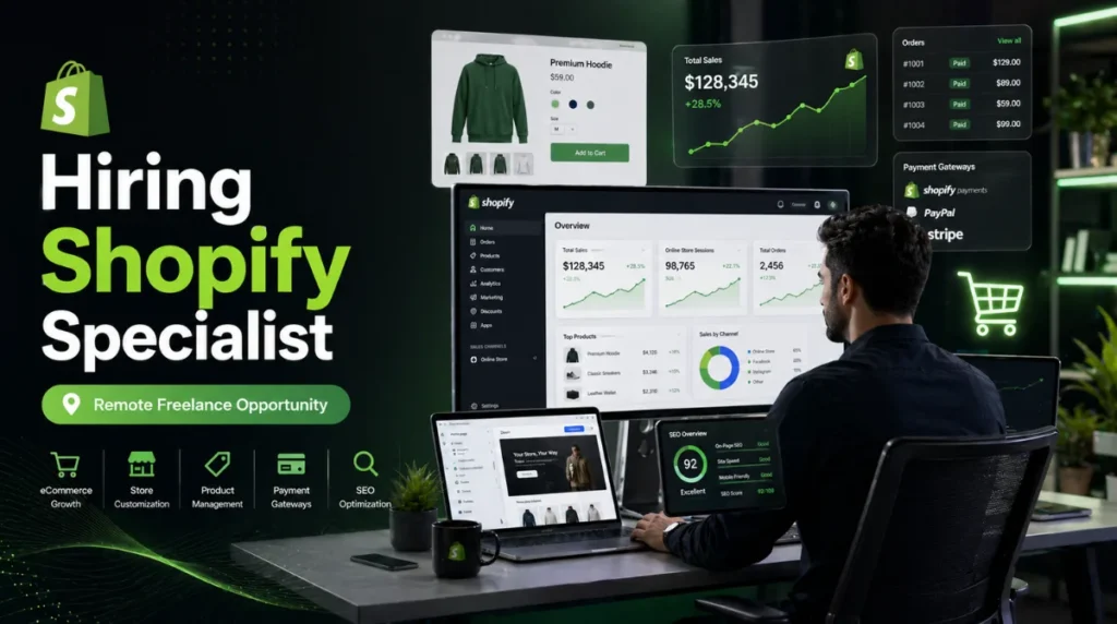 Hiring Shopify Specialist