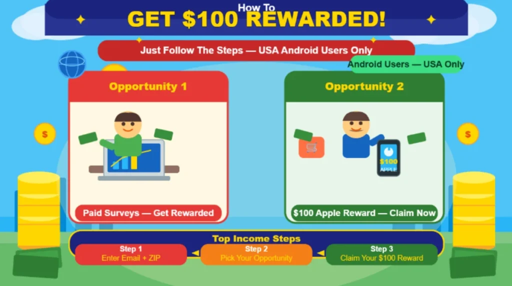 Get 100 Rewarded!