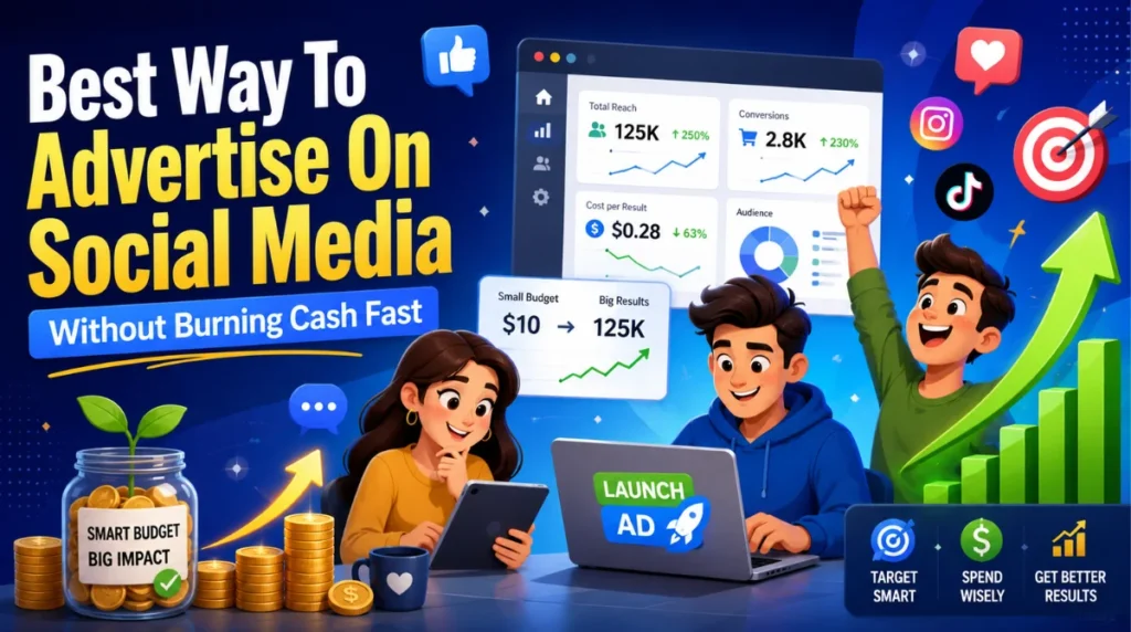 best way to advertise on social media